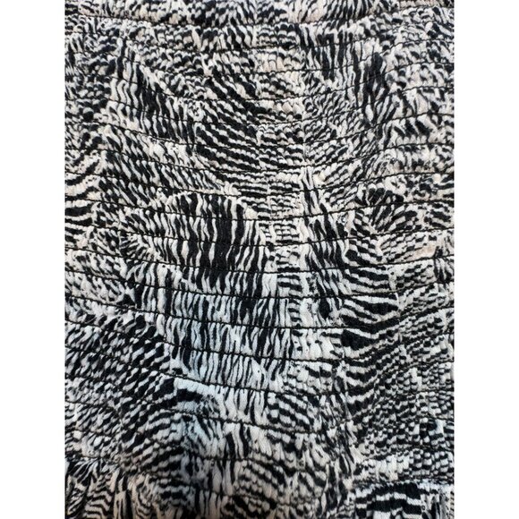 Old Navy Women's Printed Cami Jumpsuit Size L Black White Tropical Sleeveless - Picture 13 of 16